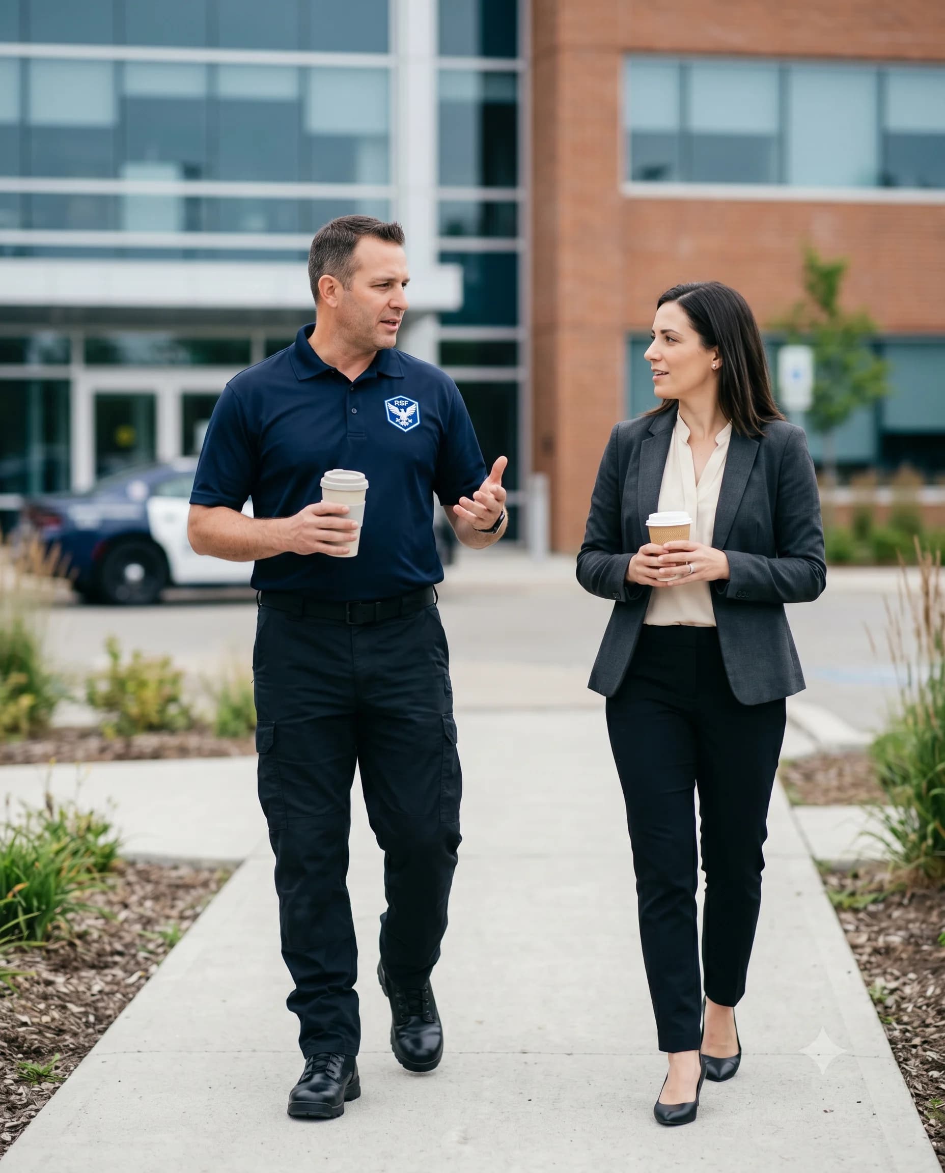 Client briefing on-site