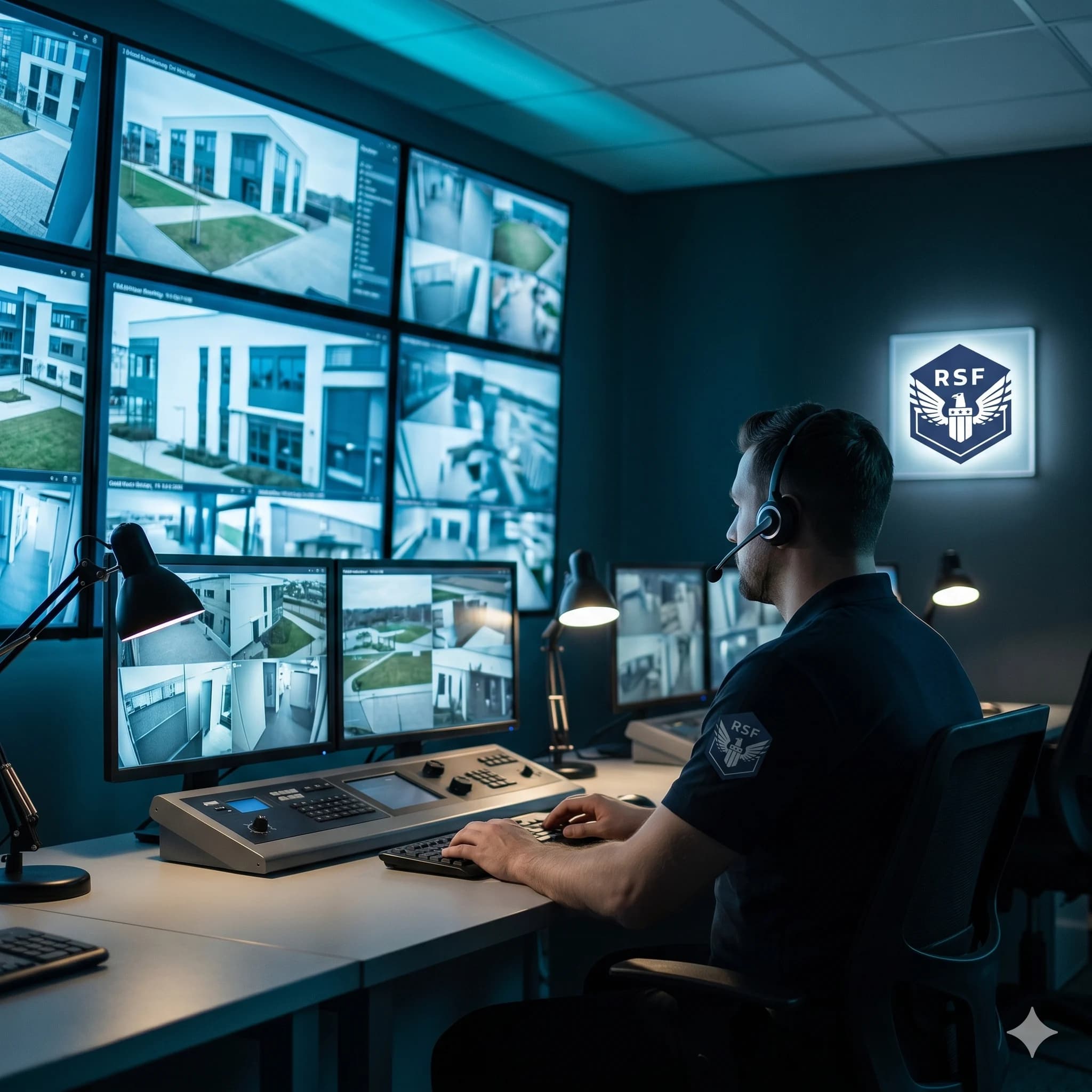 CCTV control room